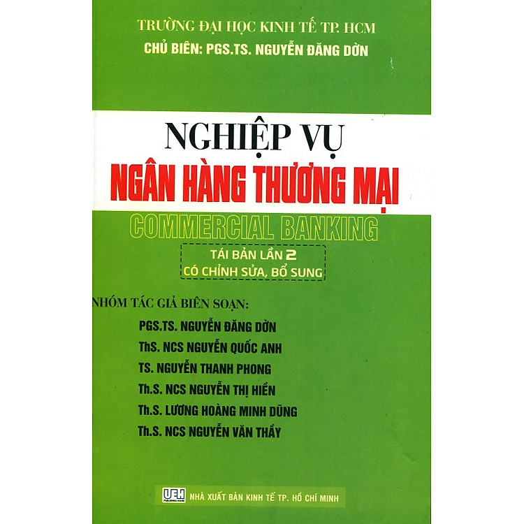 Sách Nghiệp Vụ Ngân Hàng Thương Mại (Tái Bản 2014)
