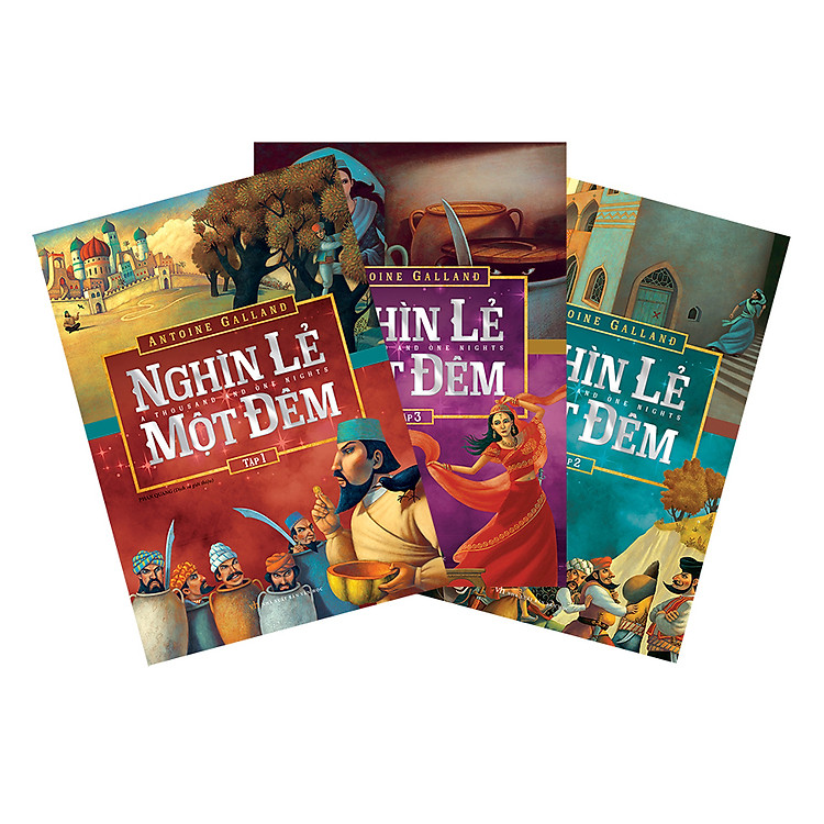 Combo Sách Nghìn Lẻ Một Đêm (Bộ 3 Quyển)