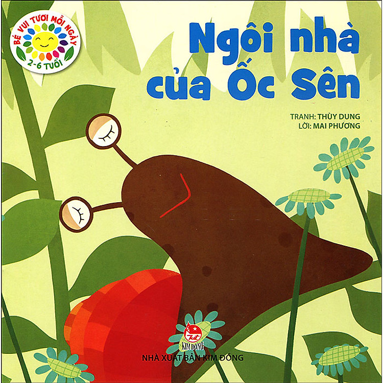 Sách Bé Vui Tươi Mỗi Ngày - Ngôi Nhà Của Ốc Sên