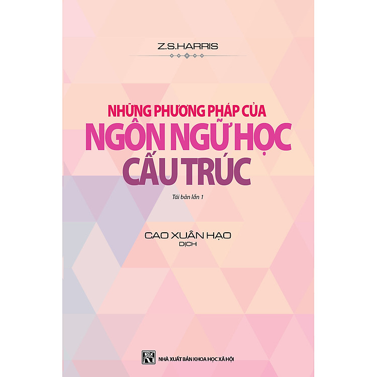 Sách Những Phương Pháp Của Ngôn Ngữ Học Cấu Trúc