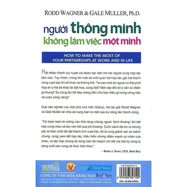 Người Thông Minh Không Làm Việc Một Mình - Ảnh 2