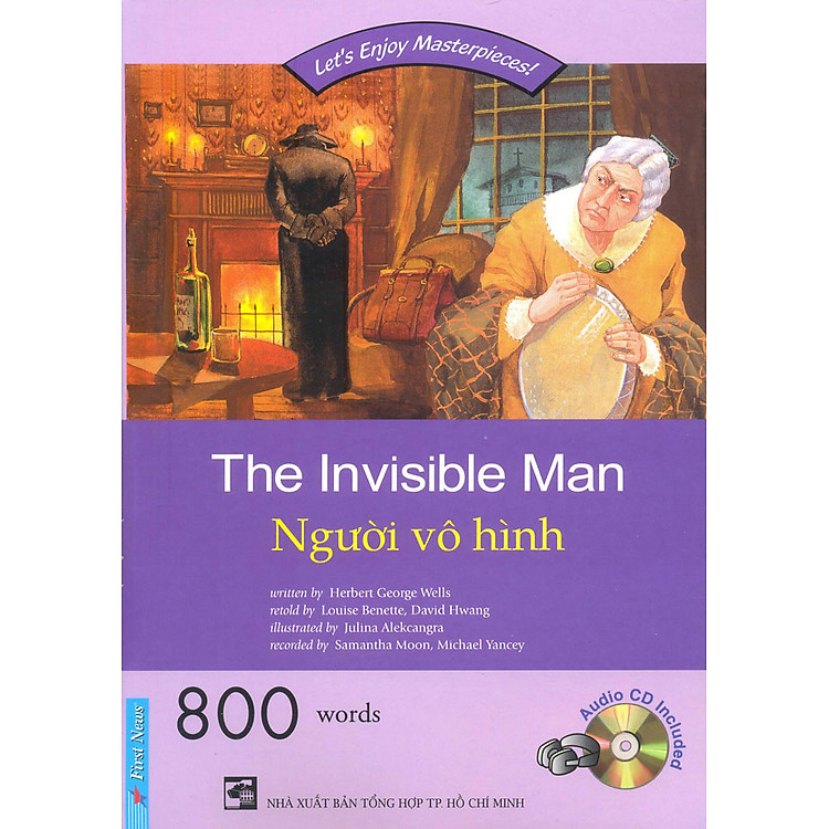 Sách Happy Reader - Người Vô Hình (Kèm CD)