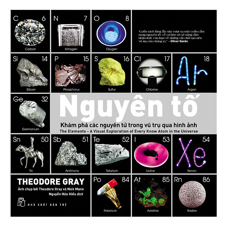 Sách Nguyên Tố - Khám Phá Các Nguyên Tử Trong Vũ Trụ Qua Hình Ảnh