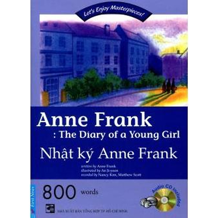 Sách Happy Reader - Nhật ký Anne Frank - Kèm 1 CD