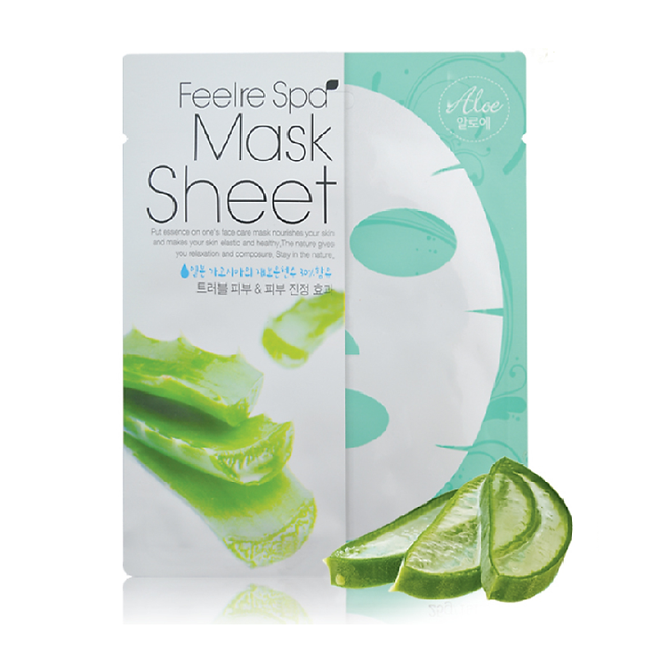 Mặt Nạ Chăm Sóc Da Hàng Ngày Mira Feelre Spa Mask Sheet - Nha Đam – C329-S
