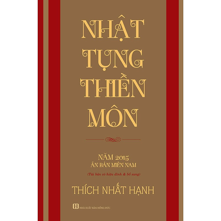 Sách Nhật Tụng Thiền Môn (Tái Bản 2015)
