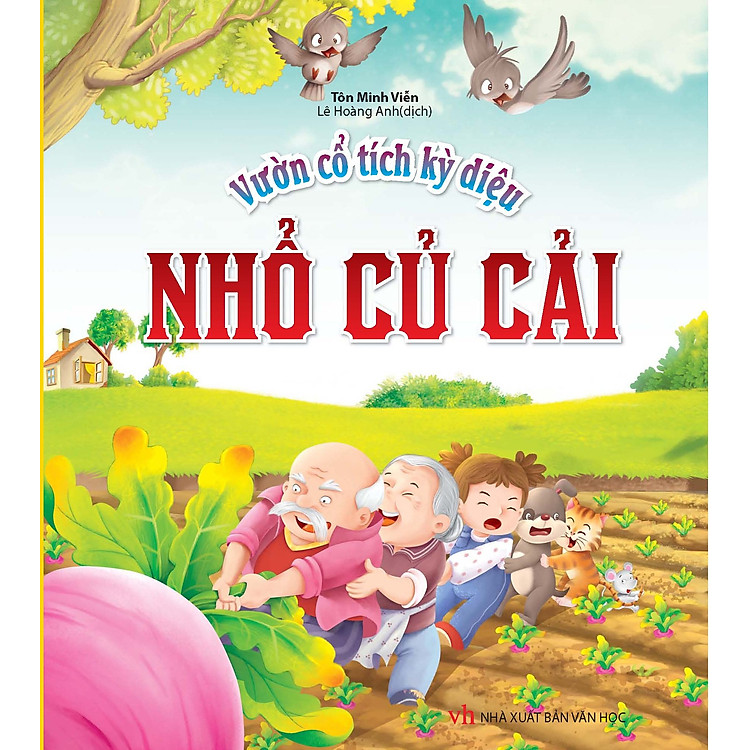 Sách Vườn Cổ Tích Kỳ Diệu - Nhổ Củ Cải