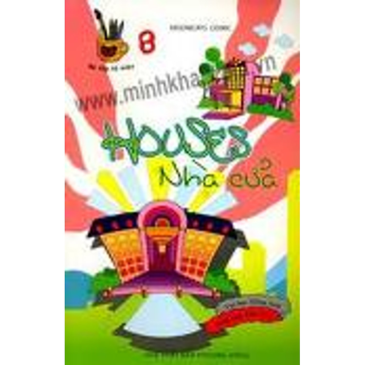 Sách Bé Tập Tô Màu 8 - Nhà Cửa