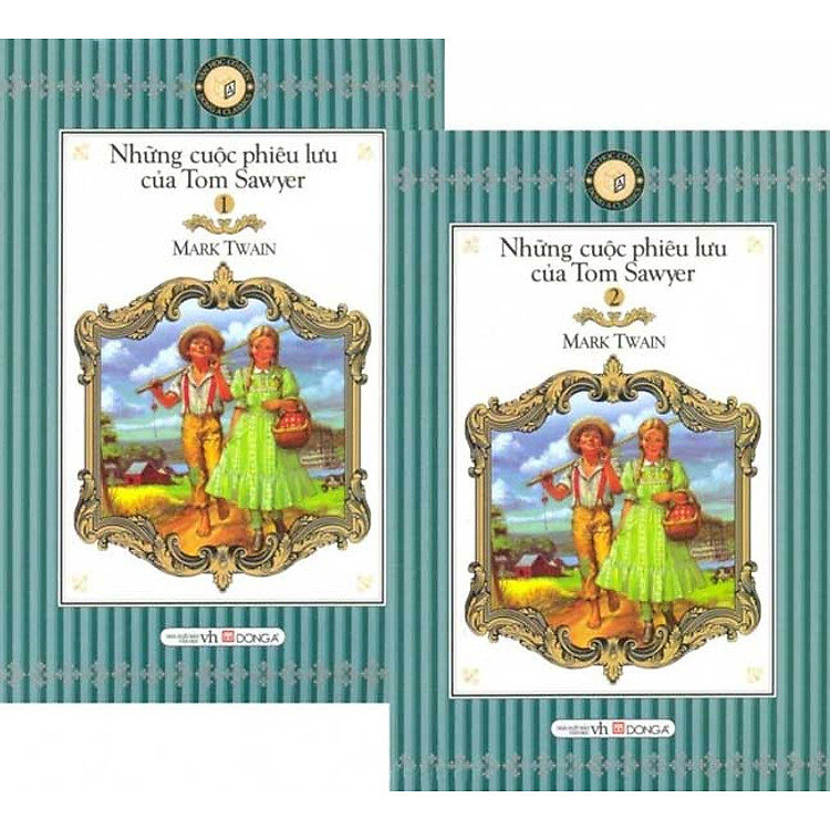 Những Cuộc Phiêu Lưu Của Tom Sawyer (Sách Bỏ Túi) - Trọn Bộ 2 Tập