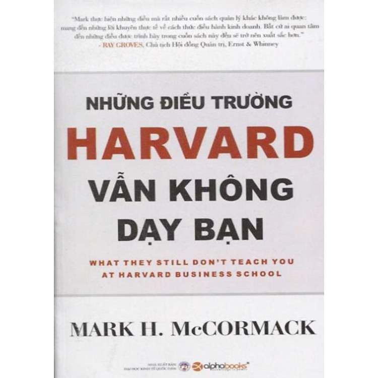 Những Điều Trường Harvard Vẫn Không Dạy Bạn (Sách Bỏ Túi)