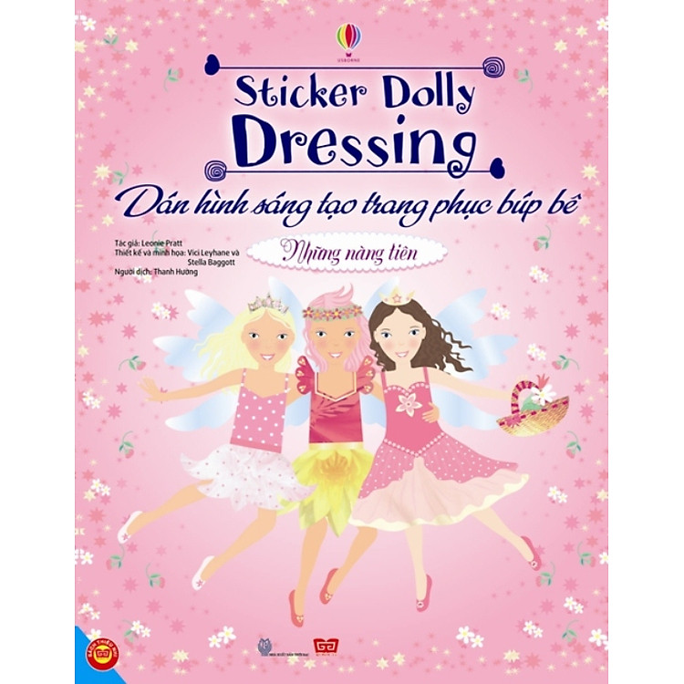 Dán Hình Sáng Tạo Trang Phục Búp Bê