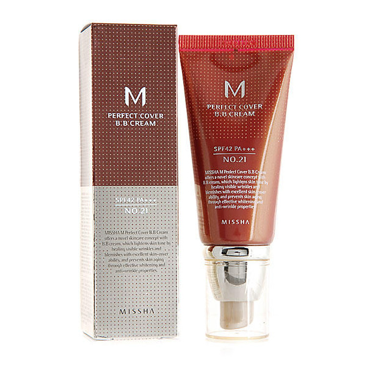 Kem Nền Missha M Perfect Cover BB Cream SPF42/PA+++ (No.21) 50ml - M6816