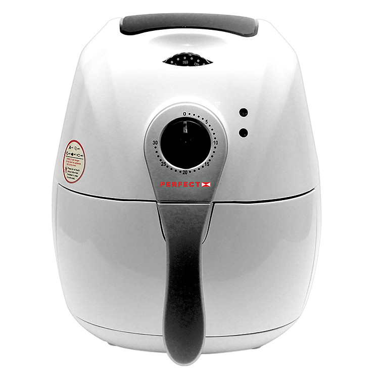 Nồi Chiên Không Dầu Perfect - 2.5L (Trắng Đen) - Hàng chính hãng