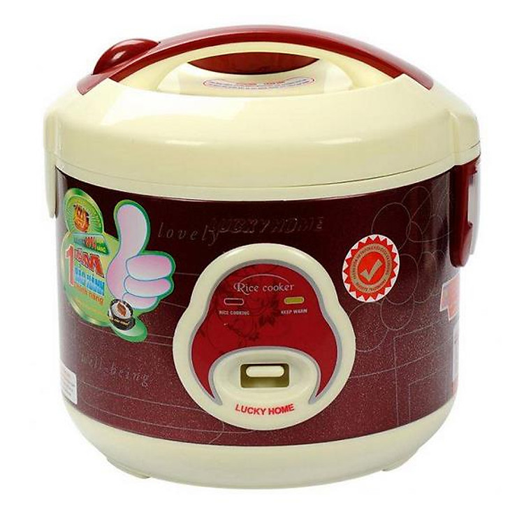 Nồi Cơm Điện LuckyHome LH-122T (Đỏ)