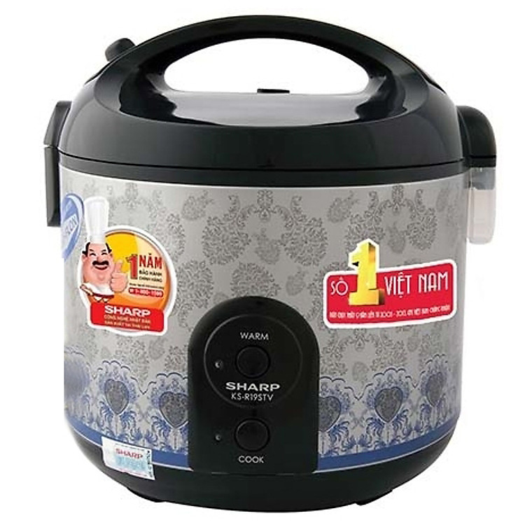 Nồi Cơm Điện Sharp KS-NR19STV - Hàng chính hãng