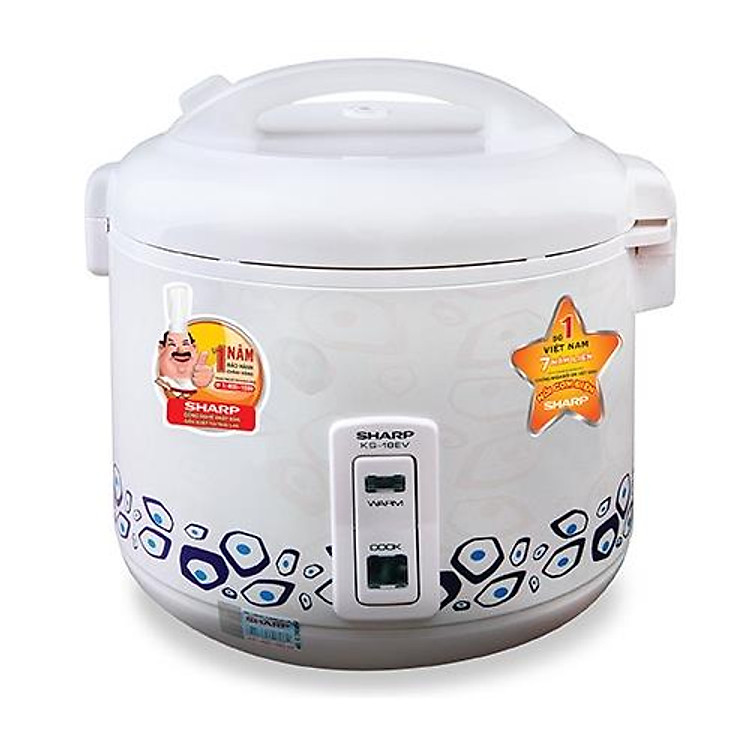 Nồi Cơm Điện Sharp KS-18EV "RB" - 1.8L