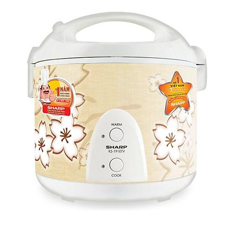 Nồi Cơm Điện Sharp KS-191ETV