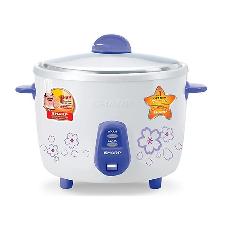 Nồi Cơm Điện Nắp Rời Sharp KSH-215V - Hàng chính hãng