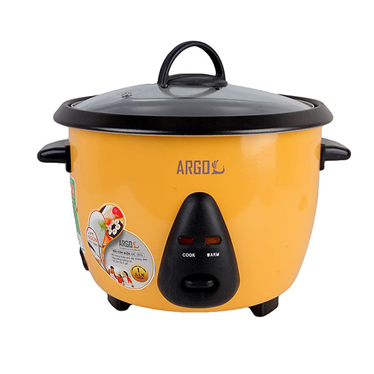 Nồi Cơm Nắp Rời Argo ARC-18OS – 1.8 Lít (Màu Cam)