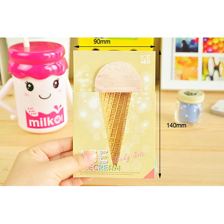 Giấy Note Ice Cream Cực Xinh