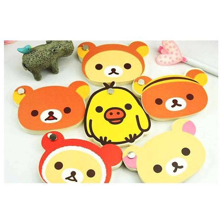 Bộ Giấy Note Gấu Rilakkuma