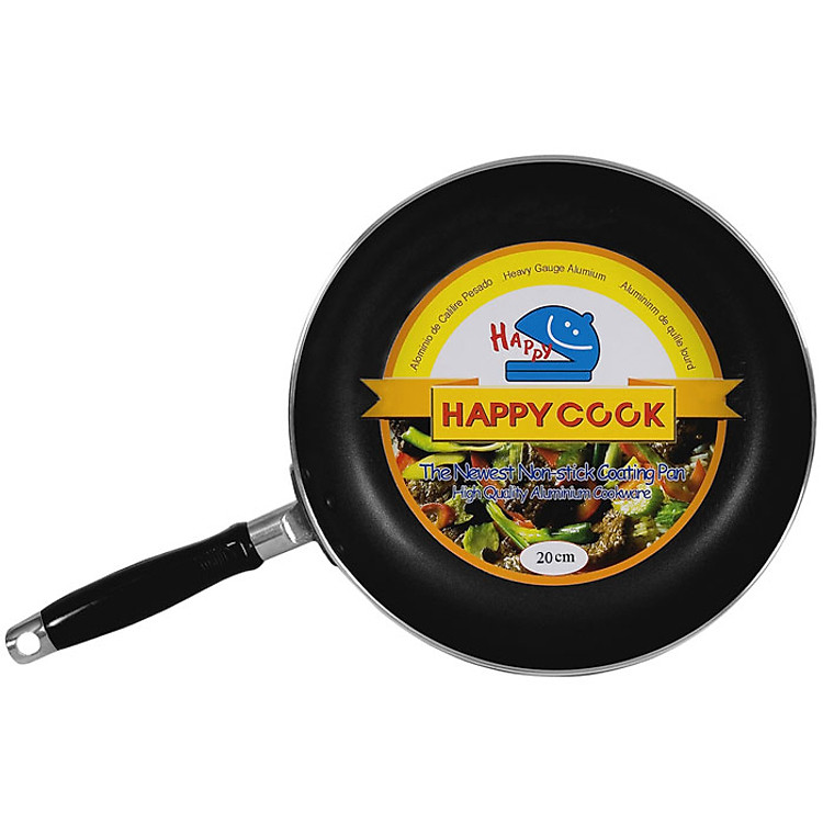 Chảo Chống Dính Ca Rô Lưới Happy Cook NSF 20CRL (20cm)