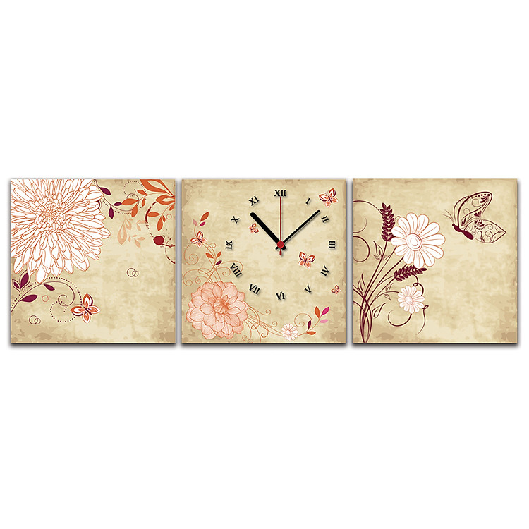 Tranh Đồng Hồ Suemall NT150215 - Hoa Mùa Hạ