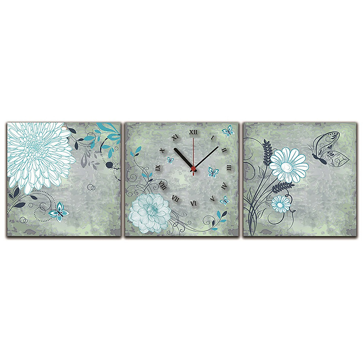 Tranh Đồng Hồ Suemall NT150216 – Hoa Mùa Đông