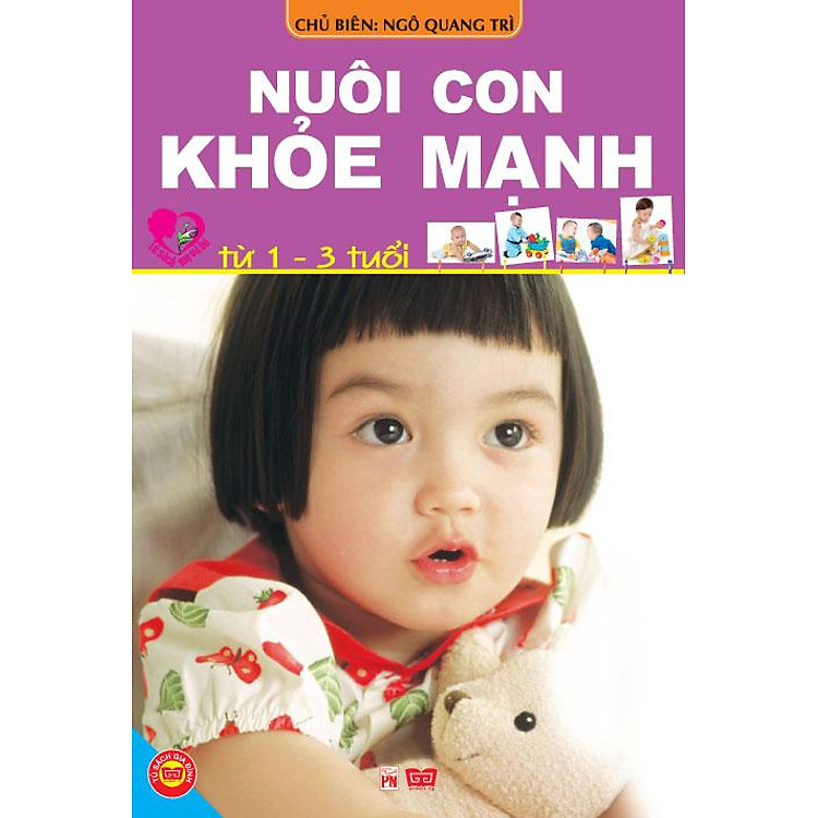 Sách Nuôi Con Khỏe Mạnh Từ 1-3 Tuổi