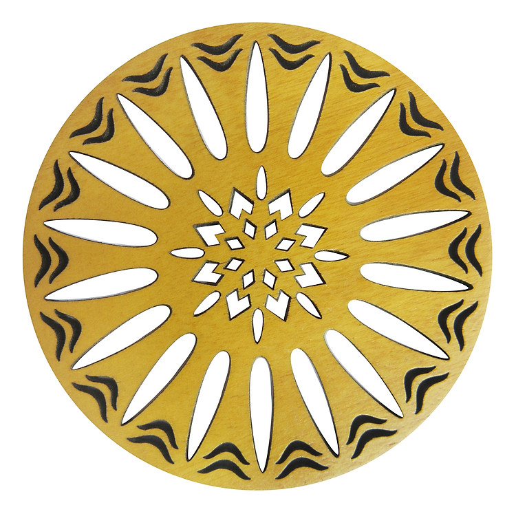 Đế Lót Ly Gỗ Quà Tặng Nhatvywood - Giọt Nước NVH 03 (Bộ 4 Cái)