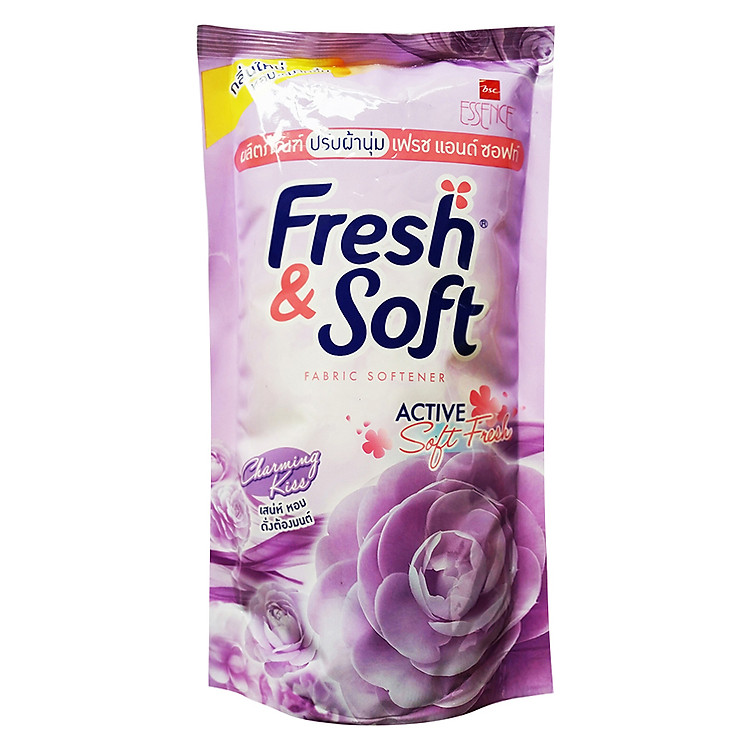 Nước Xả Vải Fresh Soft Bịch 600ml - Tím