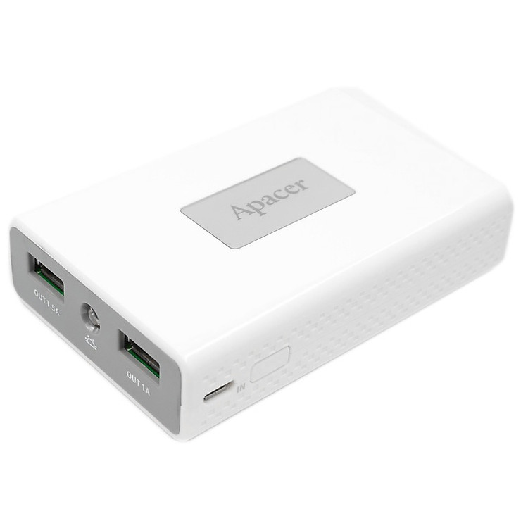 Sạc Dự Phòng Apacer B120 - 6600 mAh - Hàng Chính Hãng