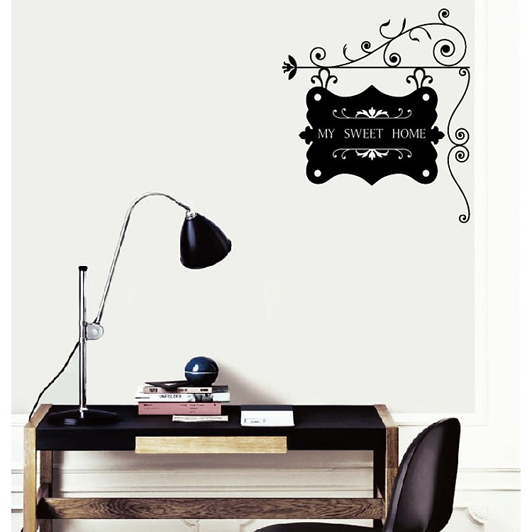 Decal Dán Tường NineWall My sweet home TA005