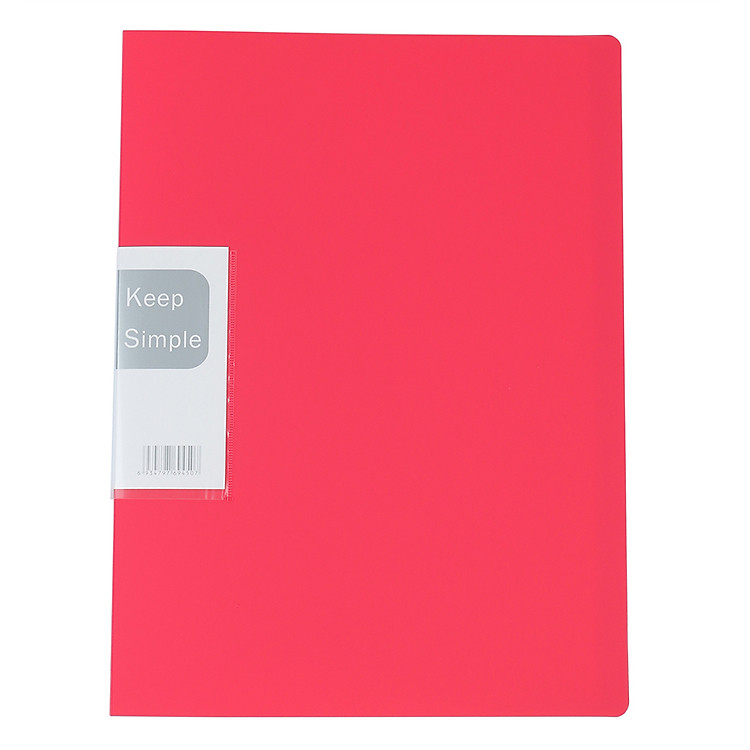 Bìa 20 Lá Trong A4 – Đỏ