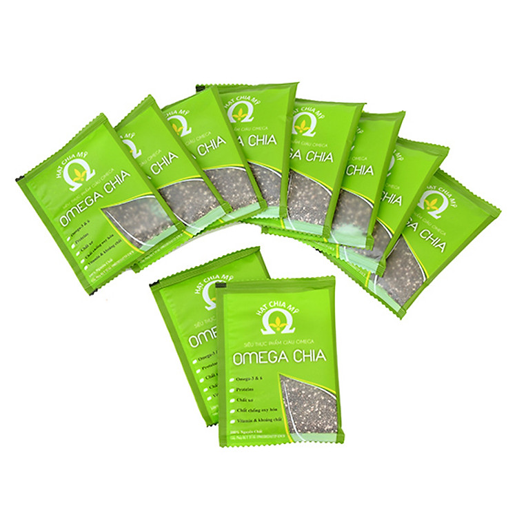 Thực Phẩm Chức Năng Omega Chia (Hộp 10 gói x 15g) - 205746