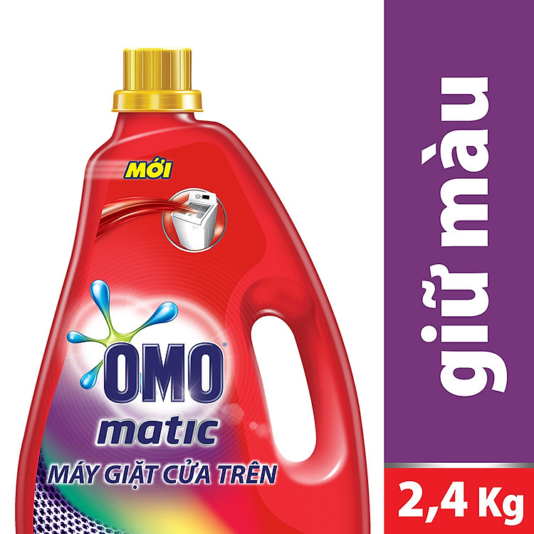 Nước Giặt Máy OMO Sáng Màu 21122481 (2.4kg)