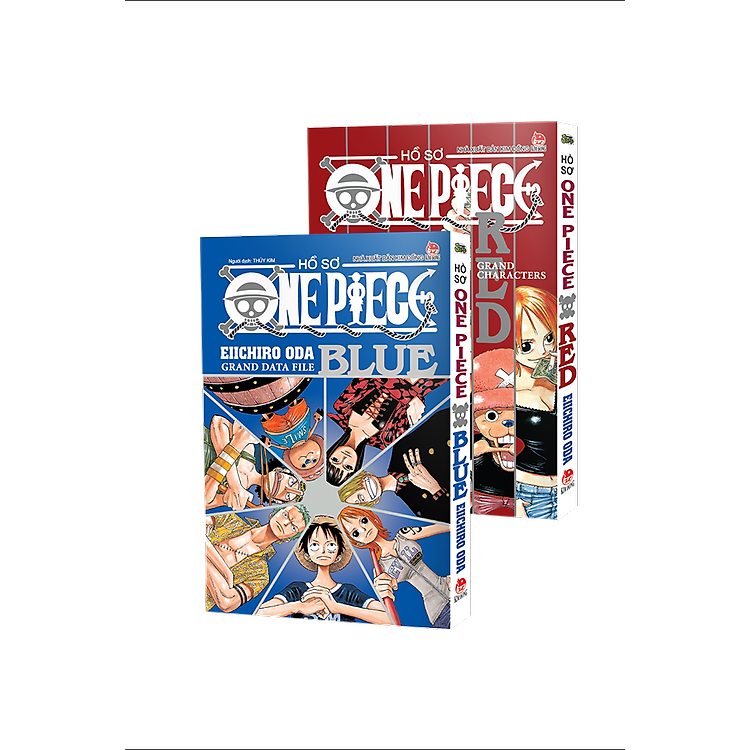 Combo Hồ Sơ One Piece (Red Và Blue)