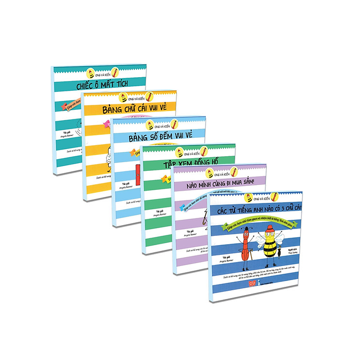 Combo Ong Và Kiến (Trọn Bộ 6 Cuốn)