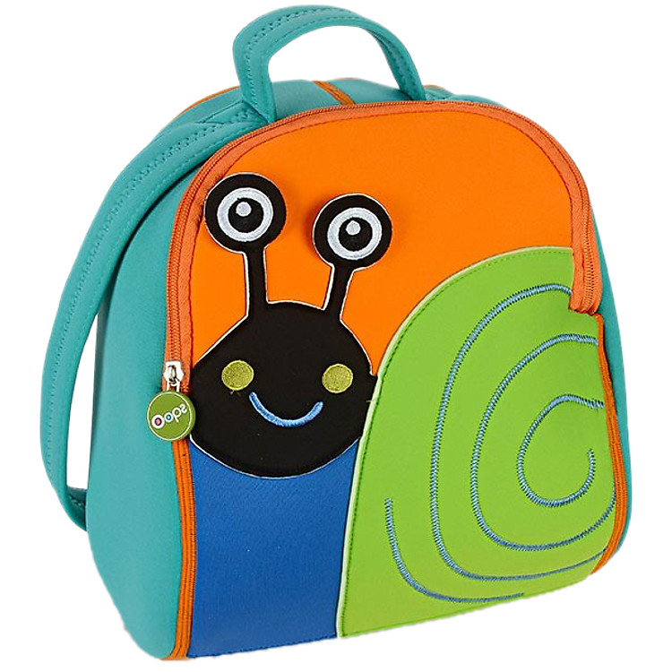 Balo OOPS Siêu Nhẹ Chống Lệch Vai Và Gù Lưng Hình Ốc Sên 30002.13