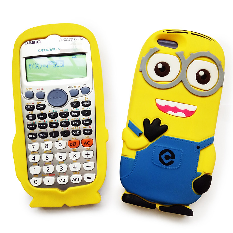 Ốp Máy Tính Casio - Minion