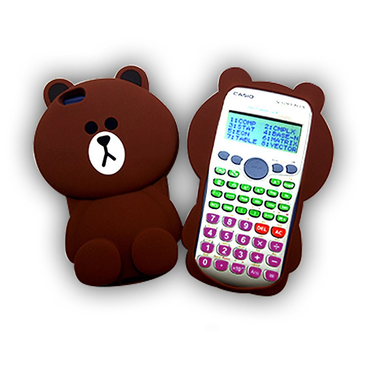 Ốp Dẻo Máy Tính Casio Teddy