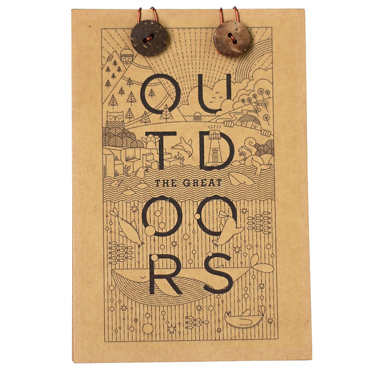 Sổ Tay Chó Đầu Xù - Outdoors