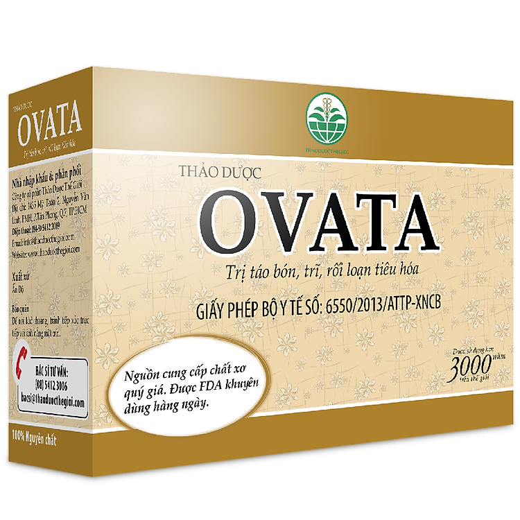 Thực Phẩm Chức Năng Thảo Dược Ovata TDTG (98g/hộp)