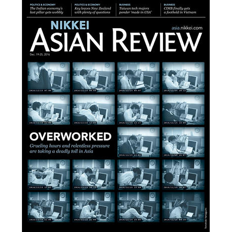 Sách Nikkei Asian Review: Overworked - 50