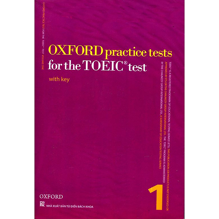 Sách Oxford Practice Tests For The TOEIC Tets - Tập 1 (Kèm CD)