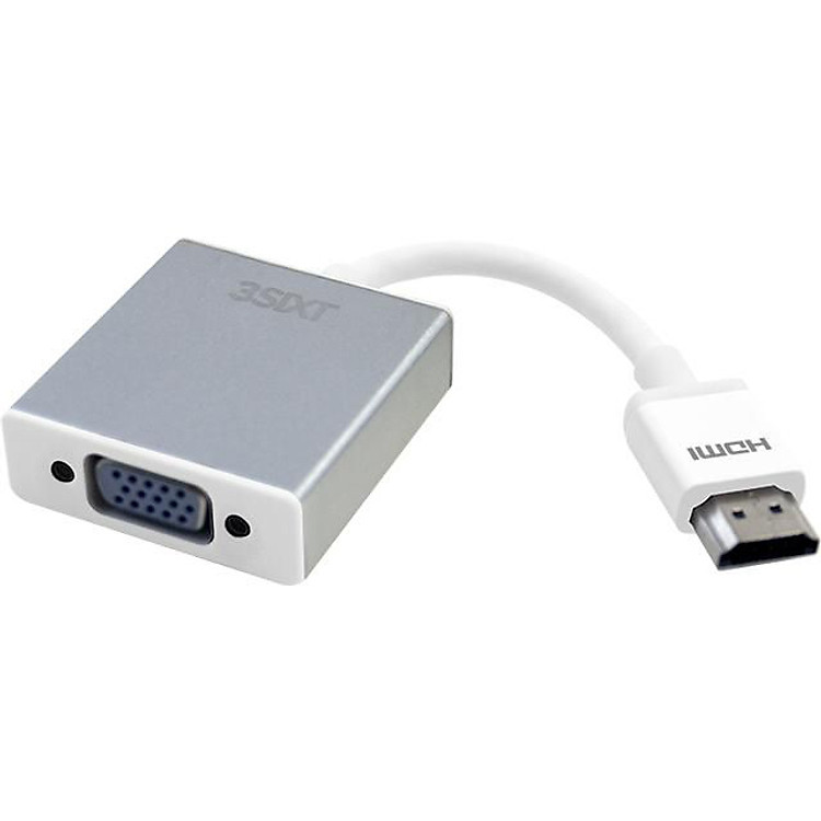 3SIXT Adapter HDMI to VGA 3S-0286 - Hàng Chính Hãng