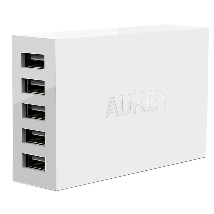 Adapter AuKey PA-U13 - 14014602 - 5 Cổng USB - Hàng Chính Hãng