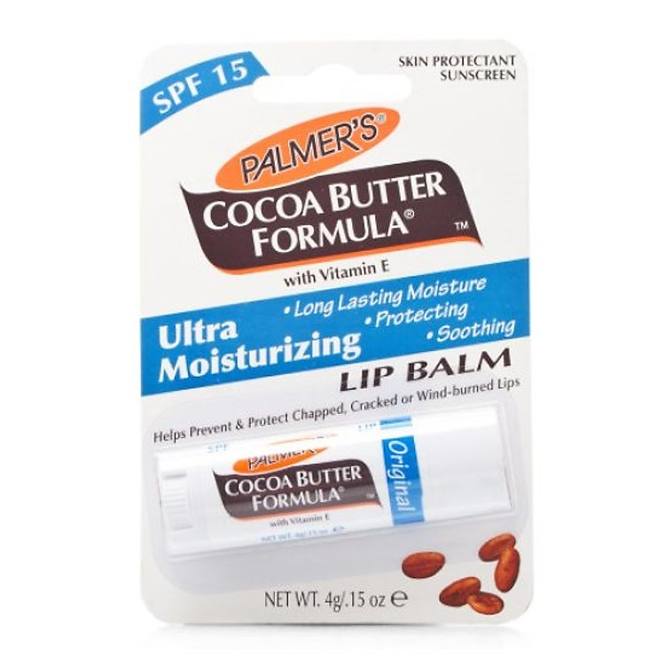 Son Dưỡng Môi Chống Khô Nứt Nẻ SPF15 PALMER'S - Hương Ca Cao (4g)