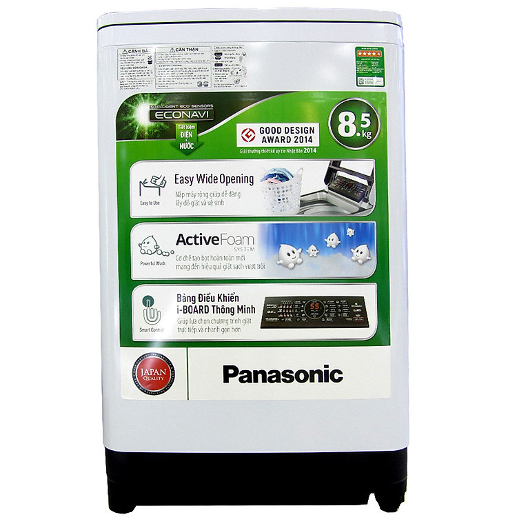 Máy Giặt Cửa Trên Panasonic NA-F85G1WRV (8.5Kg) - Hàng Chính Hãng