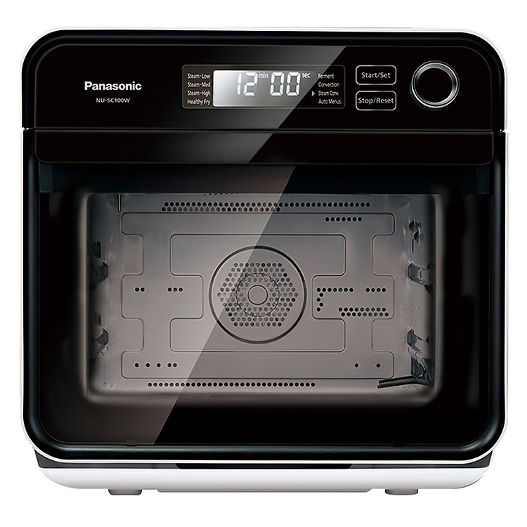 Lò Chiên Nướng Hấp Không Dầu Panasonic NU-SC100WYUE 15 Lít - 16 thực đơn nấu tự động - Kết hợp hấp, nướng và chiên không dầu - Hàng Chính Hãng